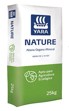 Abono organo-mineral Yara NATURE