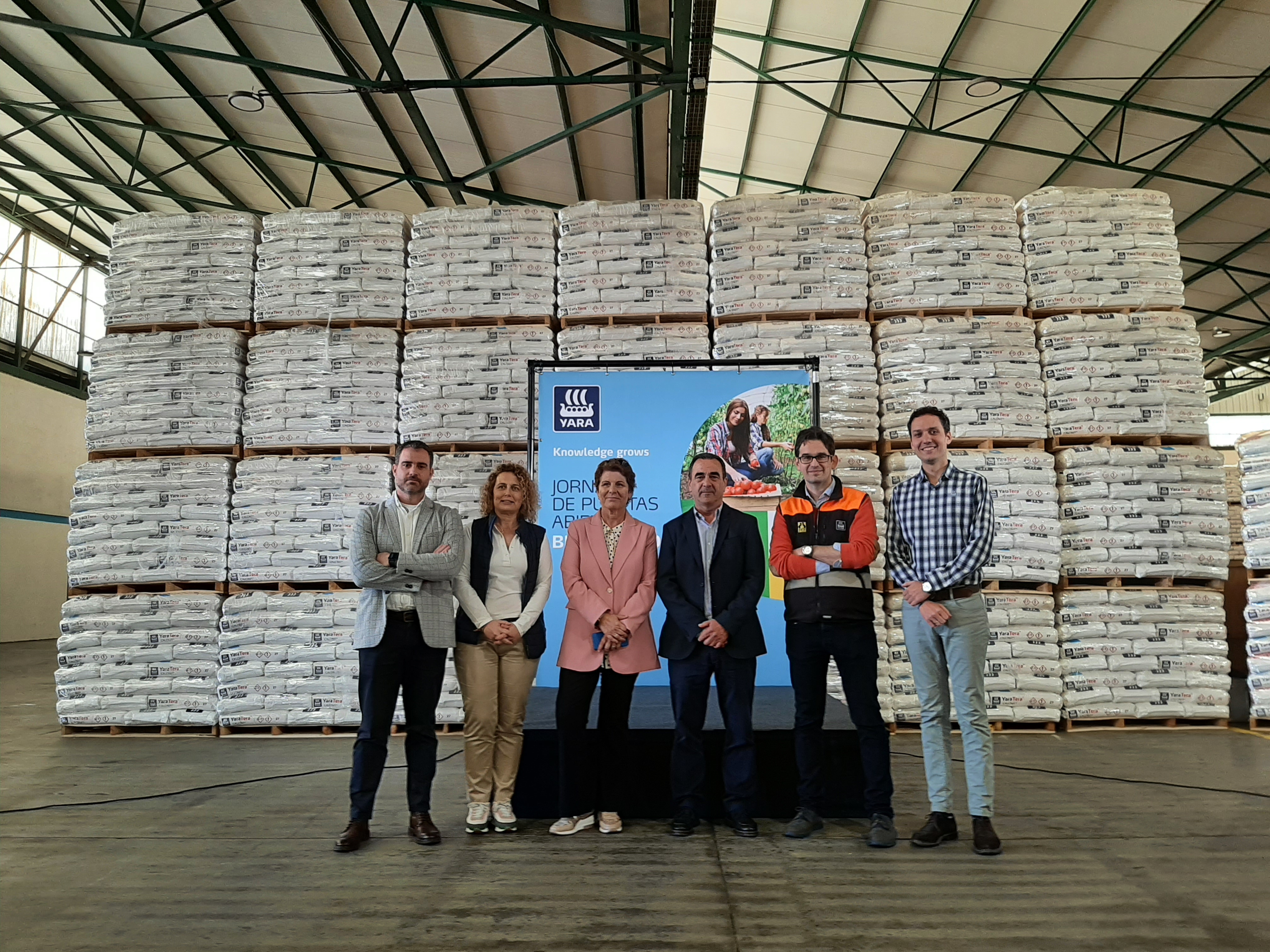 Equipo de Yara Iberian en Almería