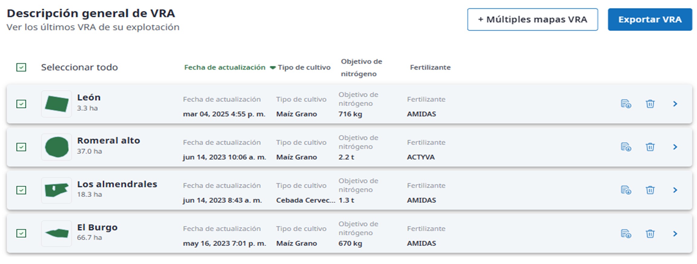 Atfarm y John Deere Operations Center 2