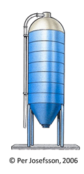 Almacenaje en silo